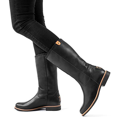 PANAMA JACK Botas de Mujer Galia Igloo Trav B1 Napa Negro/Black 40 EU