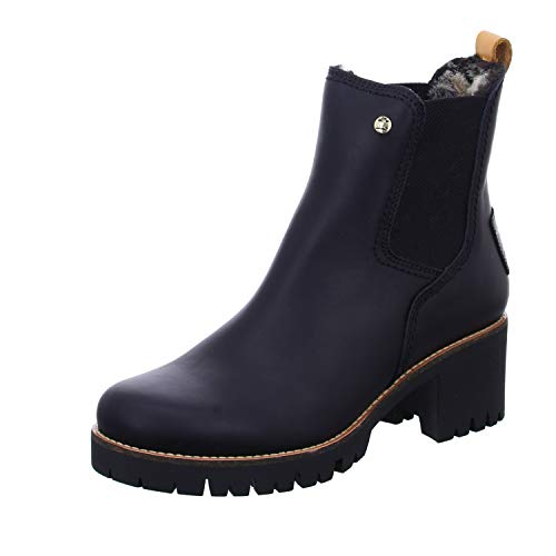 PANAMA JACK Botas de Mujer Pia Trav B1 Napa Negro/Black 38 EU