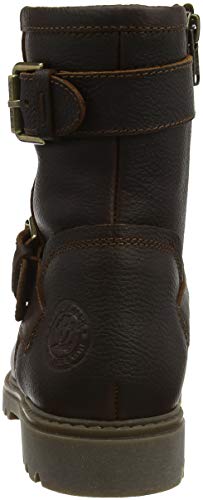 Panama Jack Felina Igloo, Botas Estilo Motero Mujer, Marrón (Castaño B20), 39 EU