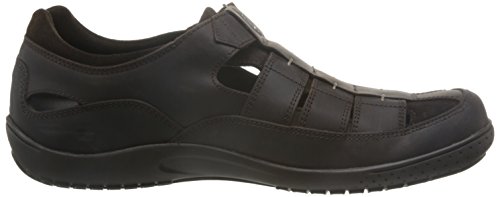 Panama Jack Meridian Basics, Sandalias con Punta Abierta Hombre, Marrón (Marron), 43 EU
