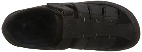 Panama Jack Meridian Basics, Sandalias con Punta Abierta Hombre, Marrón (Marron), 43 EU