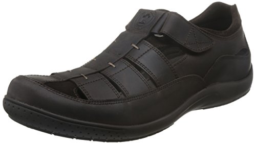 Panama Jack Meridian Basics, Sandalias con Punta Abierta Hombre, Marrón (Marron), 43 EU