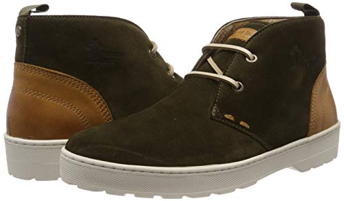 Panama Jack Michel, Zapatillas Altas Hombre, Verde Kaki C2, 45 EU