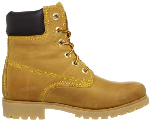 Panama Jack Panama 03 B1, Zapatos de Cordones Brogue Mujer, Amarillo (Vintage Napa), 41