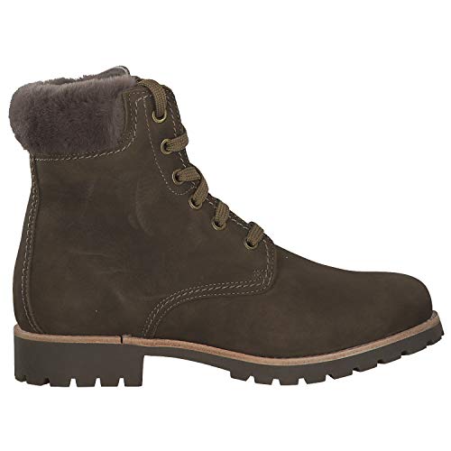 Panama Jack Panama 03 Igloo, Botas Militar Mujer, Verde (B33 Nobuck Kaki), 39 EU