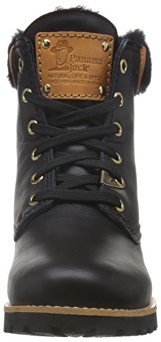 Panama Jack Panama 03 Igloo Travelling, Botas Militar Mujer, Negro (Negro B2), 40 EU