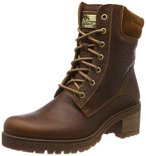 Panama Jack Phoebe, Botas Militar Mujer, Marrón (Cuero B10), 38 EU