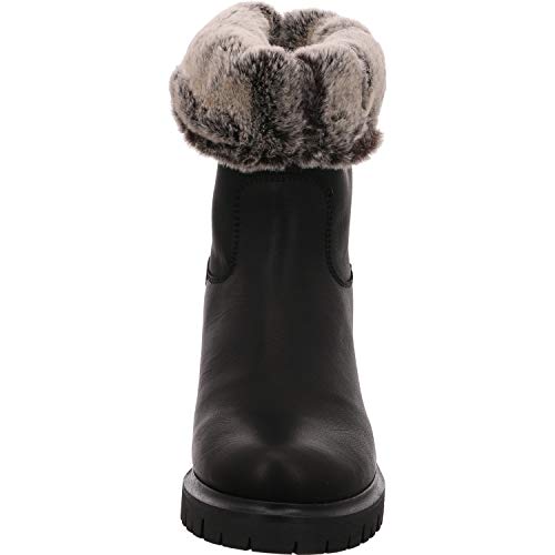 Panama Jack Piola, Bota a la Altura de la Pantorrilla Mujer, Schwarz, 38 EU
