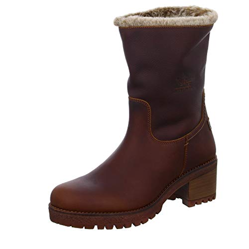 Panama Jack Piola, Botas Altas para Mujer, Marrón (Cuero B8), 41 EU