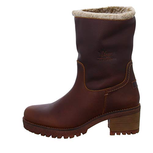 Panama Jack Piola, Botas Altas para Mujer, Marrón (Cuero B8), 42 EU