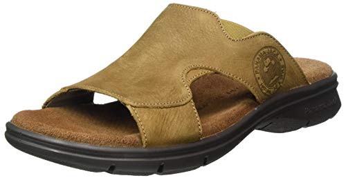 Panama Jack Robin Basics, Sandalias Planas Hombre, Visón, 42 EU