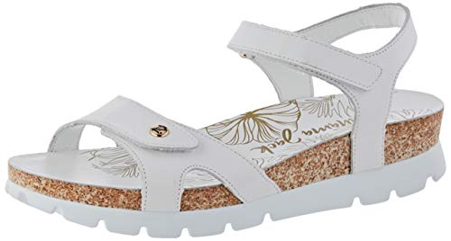 Panama Jack Sulia Colors, Sandalia con Pulsera Mujer, Blanco (Blanco B3), 38 EU