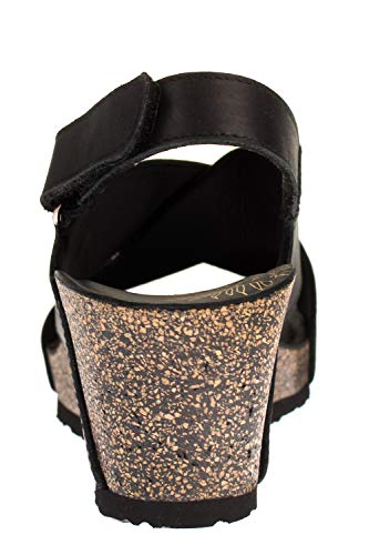 Panama Jack Valeska Basics, Sandalia con Pulsera Mujer, Negro (Negro B2), 41 EU