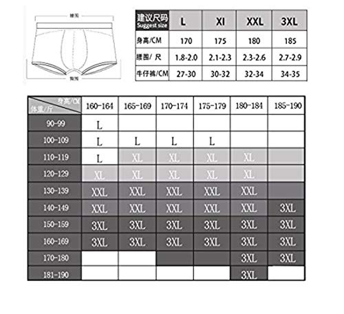 Pantalones Cortos De Boxeador Algodón De Hombre Calzado Especial Estilo para De Algodón Bajo Calzoncillos De Deporte Botas De Cintura Media Seda Cómoda Hielo Transpirable Seda De Hielo 5 Pares