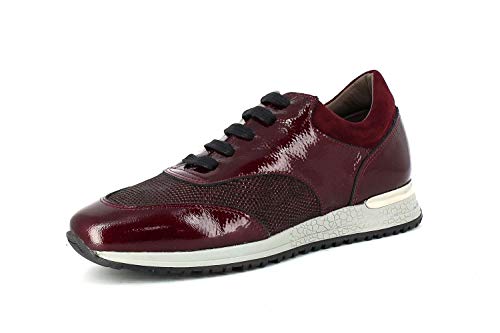 Patricia Miller Deportivo Mujer Charol Burdeos