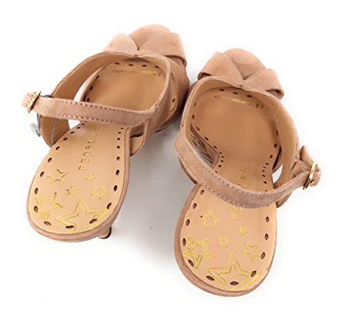 PEDRO MIRALLES Amalfi Face, Sandalias de tacón de Ante. (Rosa, 36)