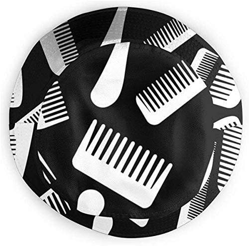 Peluquero Peluquero Peines Diseños Flat Top Unisex Sombrero de Pescador Gorras al Aire Libre para Viajes Playa Protección Solar Gorra de Pescador Bullfinch y Cereza Sombrero de Cubo Sombrero de veran