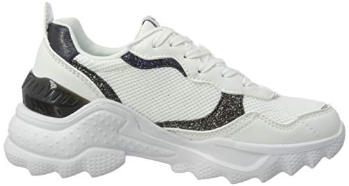Pepe Jeans London Eccles Clex20 Zapatillas para Mujer , Blanco ( 800WHITE ) , 41 EU