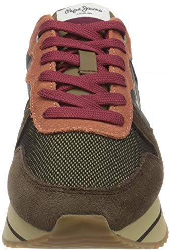 Pepe Jeans London Rusper Young20 Zapatillas para Mujer , Marrón ( 886TRUFFLE ) , 40 EU