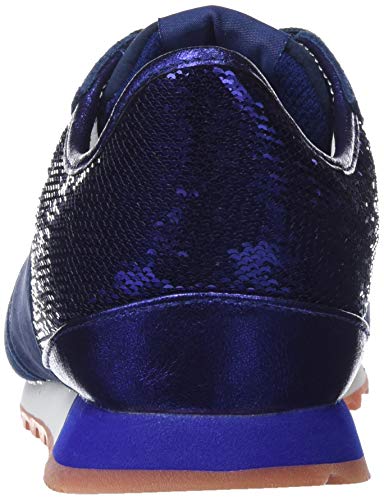 Pepe Jeans London Verona W New Sequins 2, Zapatillas Mujer, Azul (Purpleberry 465), 36 EU