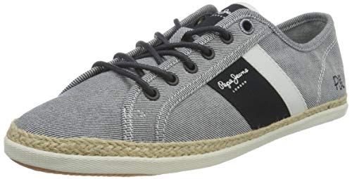 Pepe Jeans MAUI Blucher, Zapatillas Hombre, 564 Chambray, 40 EU