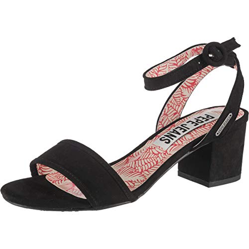 Pepe Jeans Yogi Esse - Sandalias Mujer Negro Talla 40