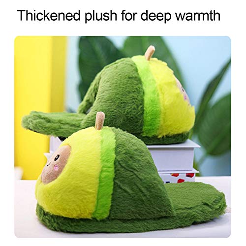 perfecthome Bonitas Zapatillas De Felpa Para Mujer Zapatillas De Aguacate Cálidas Y Cálidas Para El Invierno Cómodas Zapatillas Para El Hogar Antideslizantes Cálidas Bonitas Zapatillas De feasible