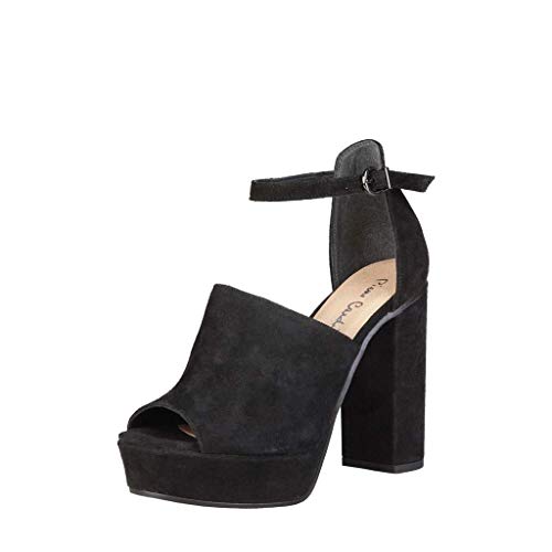 Pierre Cardin Micheline Sandalia De La Correa del Tobillo para Mujer Tacón 12 cm, Meseta 3 cm