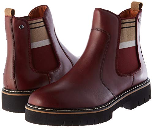 Pikolinos Aranda W0m, Botas Estilo Chelsea Mujer, Granate, 38 EU