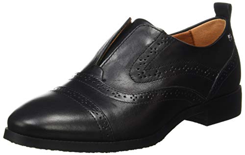 Pikolinos Royal W4d, Oxford Plano Mujer, Negro, 35 EU