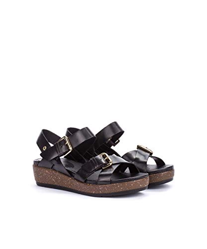 PIKOLINOS Sandalia Cuña de Piel Mykonos W1G