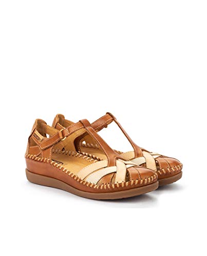 PIKOLINOS Sandalia Plana de Piel CADAQUES W8K