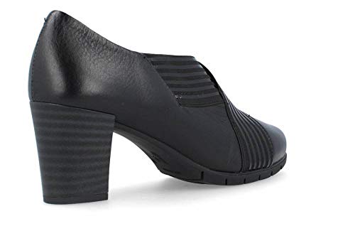 Pitillos - Zapato Abotinado Elástico Cruzado - Negro, 37