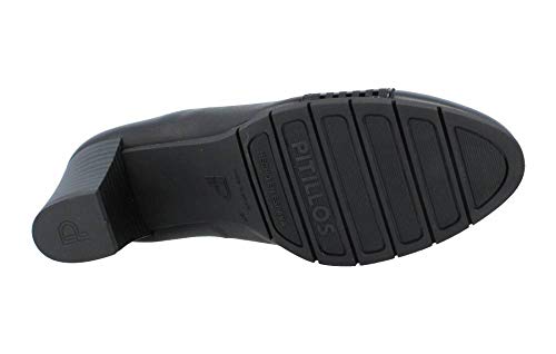 Pitillos - Zapato Abotinado Elástico Cruzado - Negro, 37