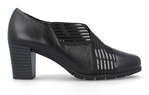 Pitillos - Zapato Abotinado Elástico Cruzado - Negro, 37