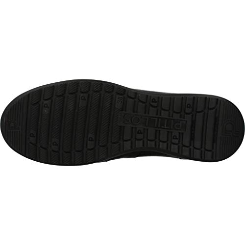Pitillos Zapatos Cordones Mujer 2110P para Mujer Negro 40 EU