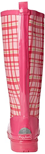 Playshoes Bota de Goma de Caucho Natura, Botas de Agua Mujer, Rosa (Rosa 14), 37 EU