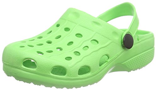 Playshoes EVA Clog, Zuecos Unisex Niños, Verde (Gruen 29), 24/25 EU