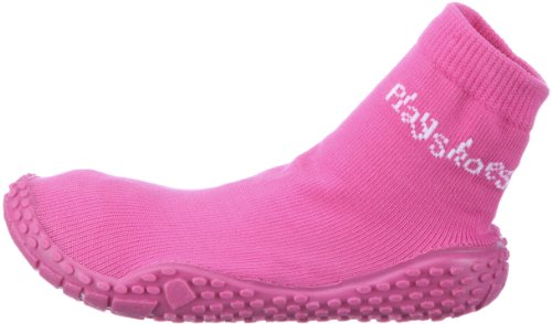 Playshoes Zapatillas de Playa con protección UV Calcetines, Zapatos de Agua Unisex Niños, Rosa (Pink 18), 30/31 EU