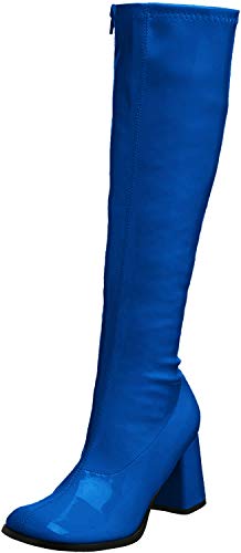 Pleaser GOGO-300 GOGO300/NU - Botas de charol para mujer, color azul, talla 45
