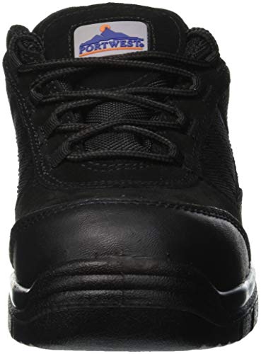 Portwest FC66 - Trouper zapato S1 42/8, color Negro, talla 42