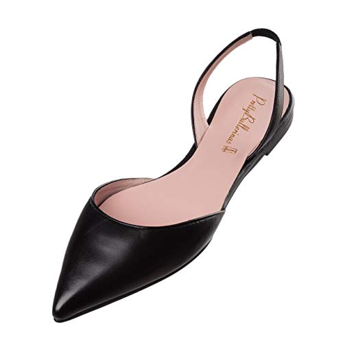 Pretty Angelis - Bailarinas para mujer, color Negro, talla 44 EU