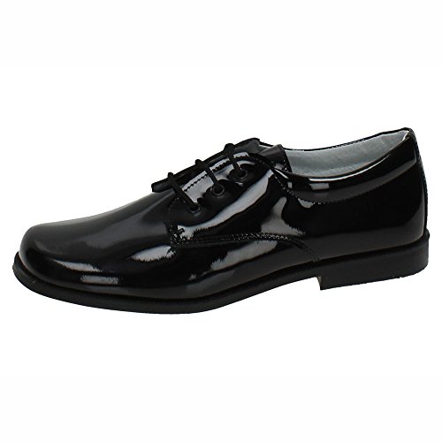 PUERTORREY 4143 Zapatos Charol Negro NIÑO Zapato COMUNIÓN Negro 35