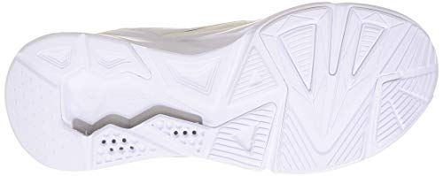 Puma 194437, Zapatillas de Gimnasio Mujer, Blanco Plata Negro, 36 EU