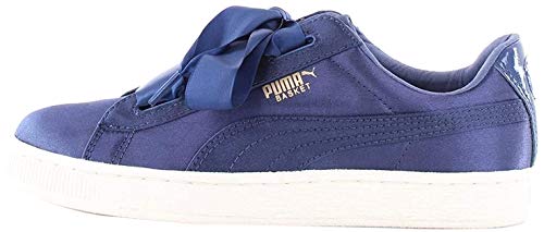 Puma 365141-BASKET-HEART-TWEEN-JR Zapatos Niño 4½