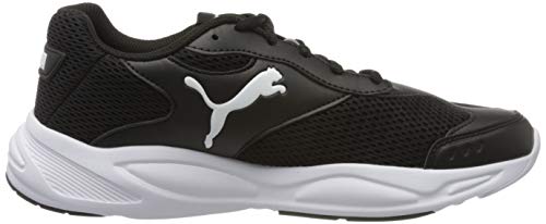 PUMA 90s Runner, Zapatillas Unisex Adulto, Negro Black White, 45 EU