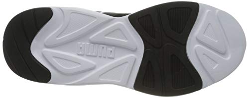 PUMA 90s Runner, Zapatillas Unisex Adulto, Negro Black White, 45 EU