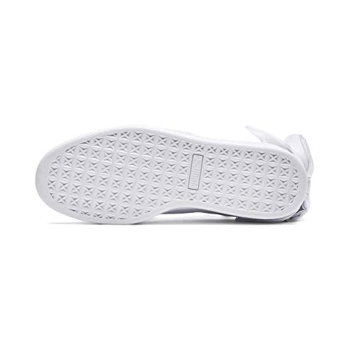 Puma Basket Bow Wn's, Zapatillas para Mujer, Blanco White White, 36 EU