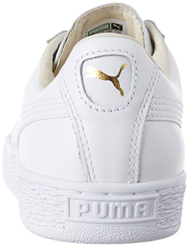 PUMA Basket Classic LFS, Zapatillas Unisex Adulto, Blanco (White/White), 42 EU