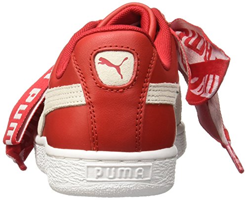 Puma Basket Heart De Mujer Zapatillas Rojo